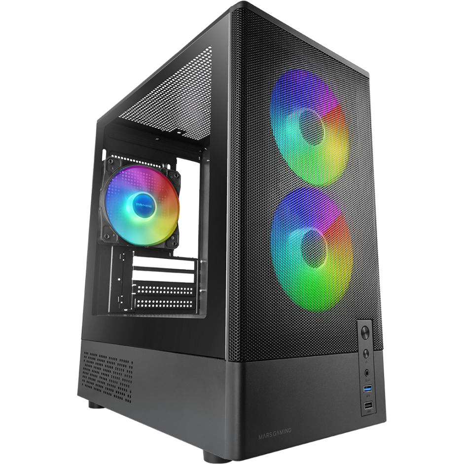 Boîtier Mars Gaming MC-ONYX Black - MCONYX