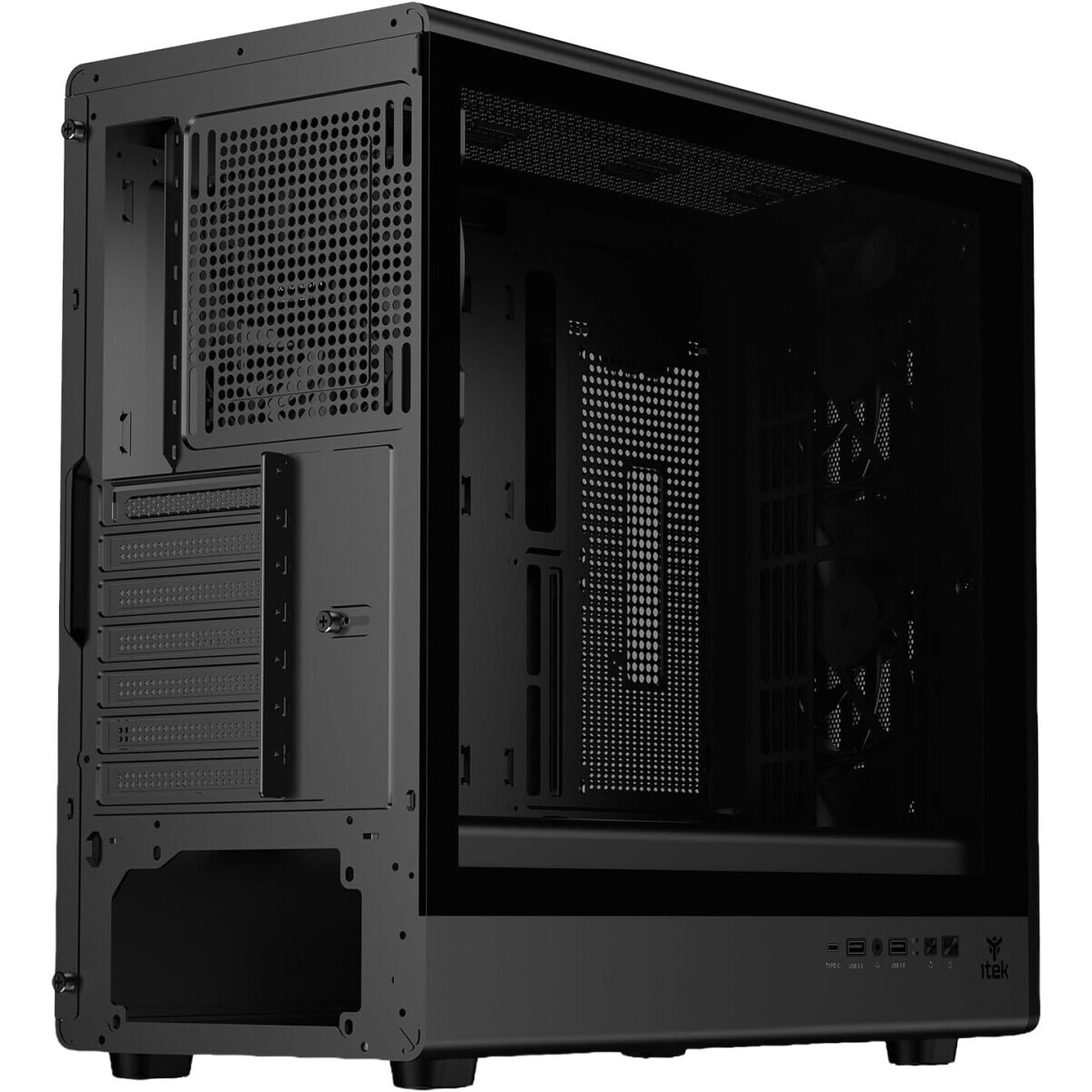 Boîtier iTek WOODY W2B Black - ITGCAWOW2B - photo 4