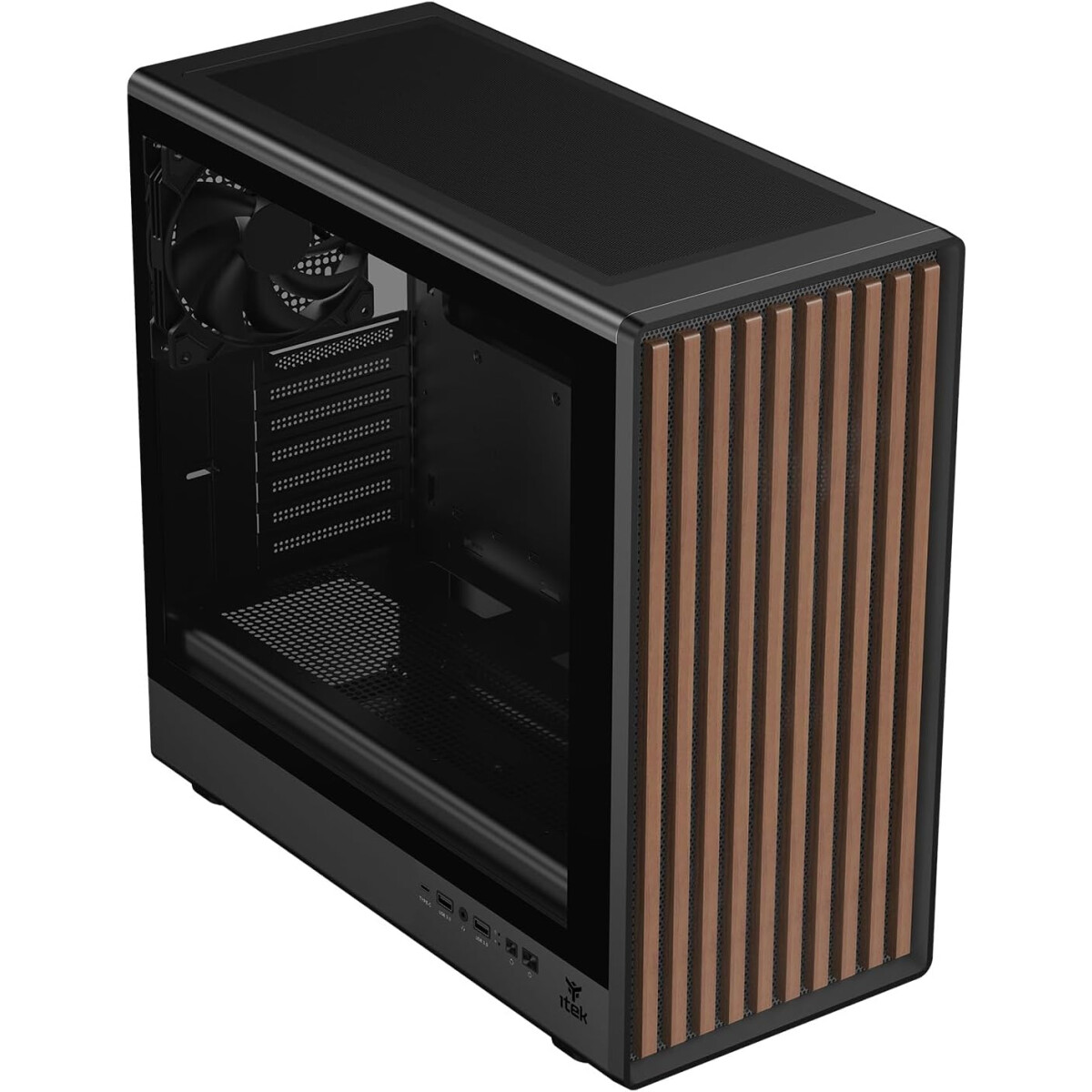 Boîtier iTek WOODY W2B Black - ITGCAWOW2B