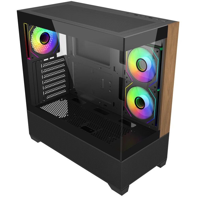 case Cooler Master Elite 690 Wood Black (E690-KHNN-S00) - photo 3