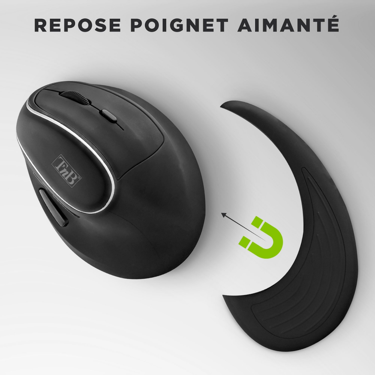 Mouse T'nB Ergo Verticale Black - MWERGOVPRO - photo 3