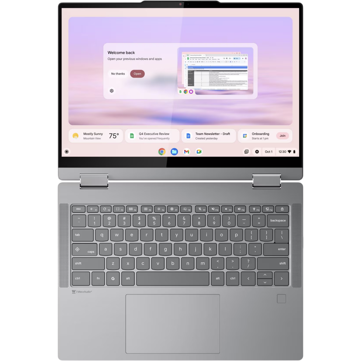 ordinateur portable Lenovo Chrome 2in1 14IRU10 (83LL0002FR) - photo 6