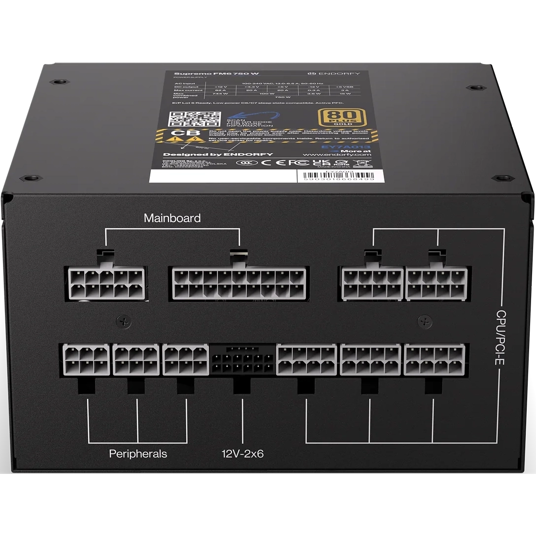 Power Supply 750W Endorfy Supremo FM6 (EY7A013) - photo 7