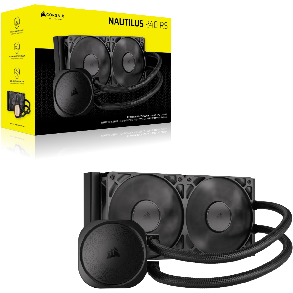 Système de refroidissement liquide Corsair NAUTILUS 240 RS Black (CW-9060088-WW) - photo 10