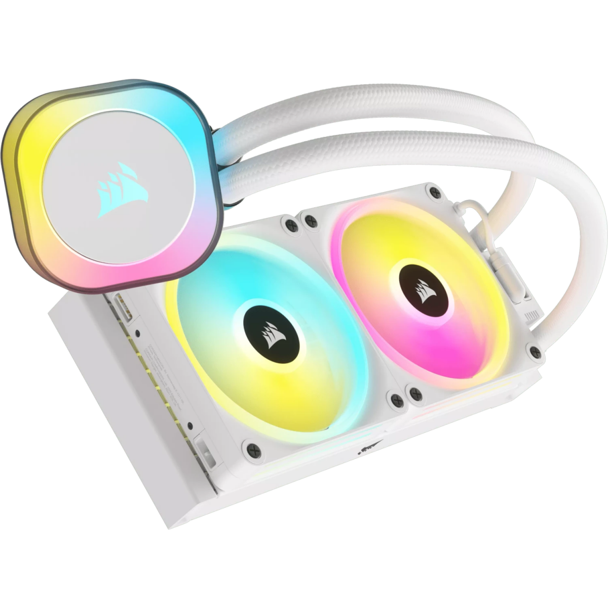 Liquid cooling system Corsair iCUE LINK H100i RGB White (CW-9061005-WW)