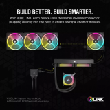 Liquid cooling system Corsair iCUE LINK H100i RGB White (CW-9061005-WW)
