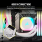 Liquid cooling system Corsair iCUE LINK H100i RGB White (CW-9061005-WW) - photo 13