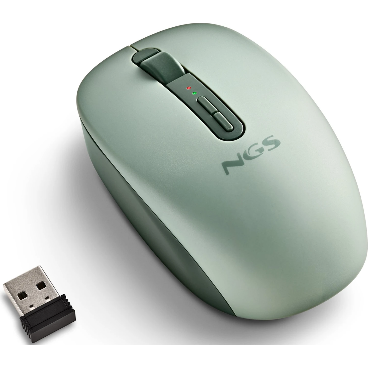 Mouse NGS Fog Dual Green - FOGDUALGREEN