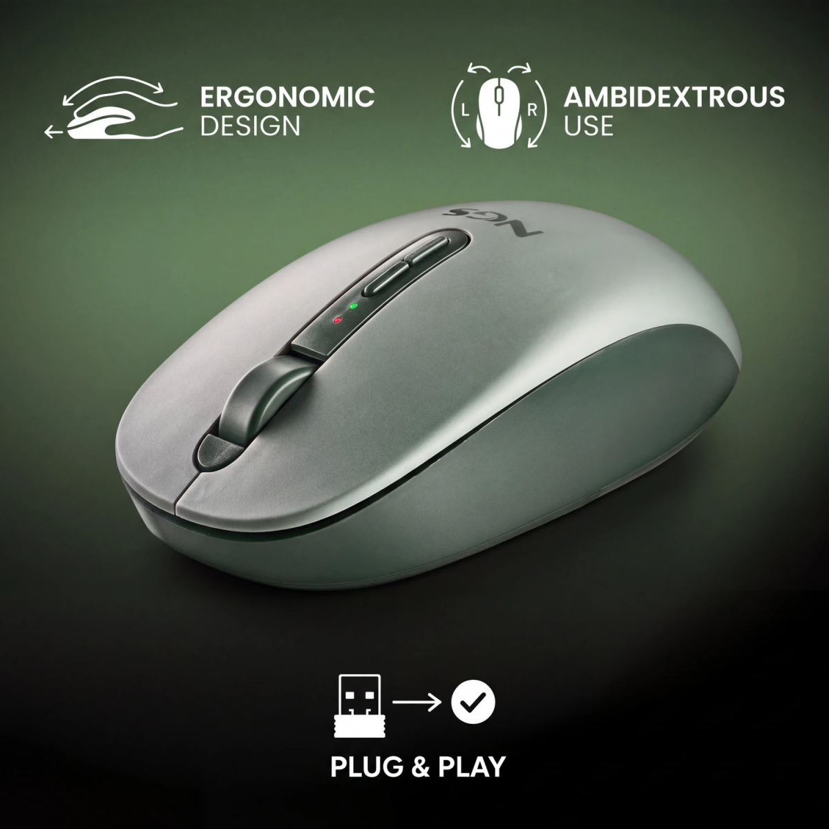 Mouse NGS Fog Dual Green - FOGDUALGREEN - photo 7