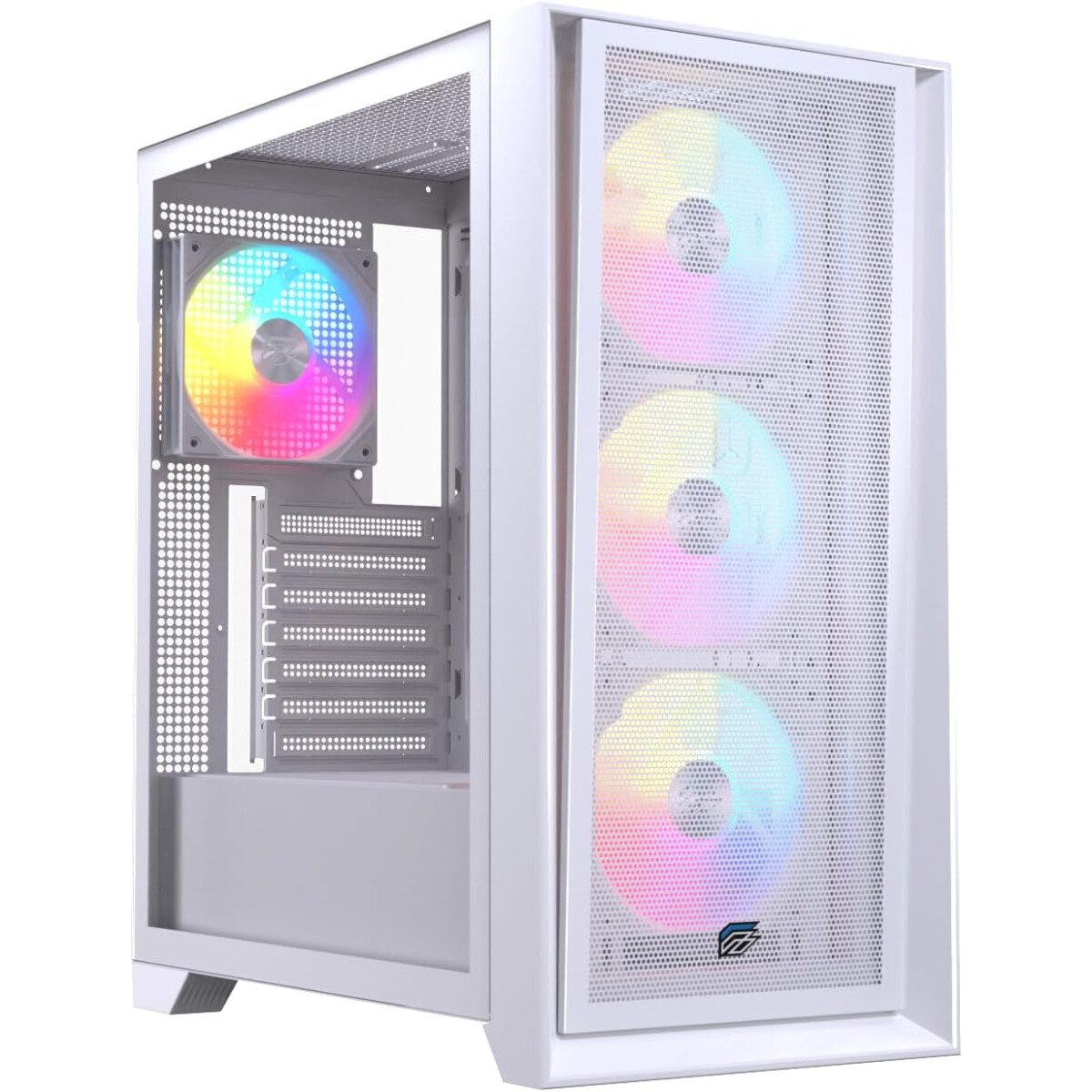 Case EINAREX Pulse P600 RGB White - EXCS-PL-600R-W