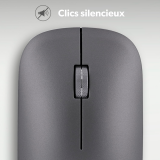 Mouse T'nB iClick Black (MWMACPRO)
