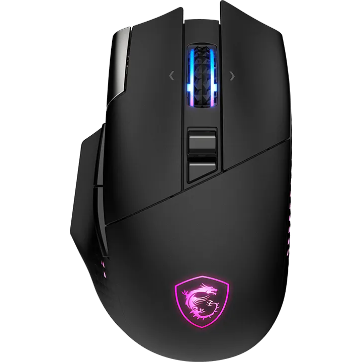 Mouse MSI VERSA PRO W Black - S12-4301370-CLA