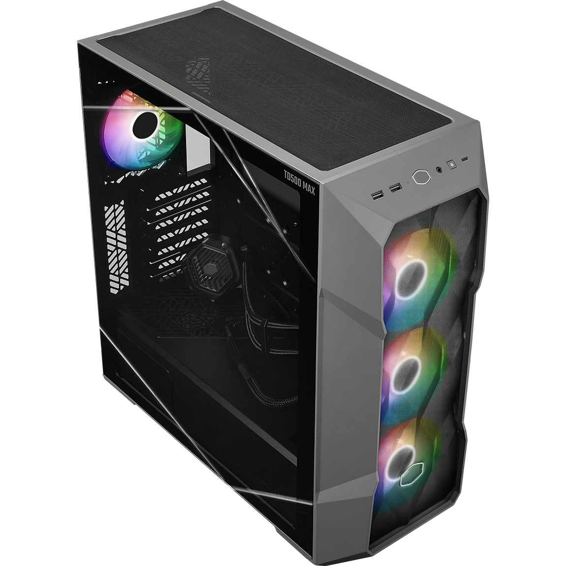 case Cooler Master TD500 Max Gun metal (TD500V2-MGNN85-SL0) - photo 3