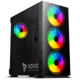 Boîtier Savio Prime X1 ARGB Glass (SAVGC-PRIMEX1)