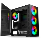 Boîtier Savio Prime X1 ARGB Glass (SAVGC-PRIMEX1)
