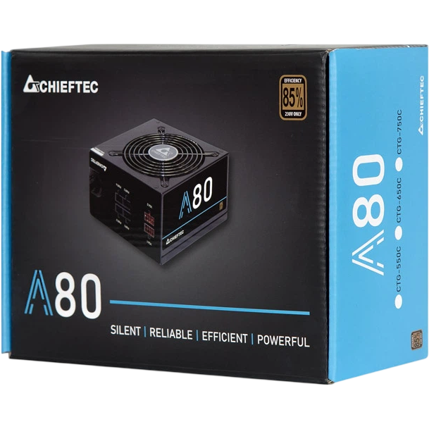 Power Supply 750W Chieftec A-80 (CTG-750C) - photo 3