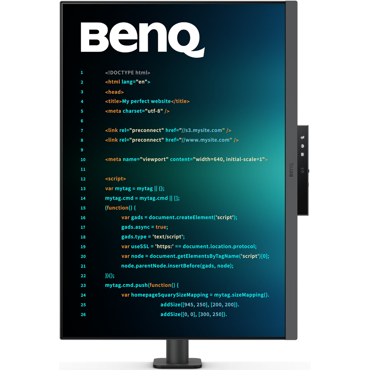 Monitor BenQ 28" RD280UA - photo 2