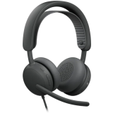 Headset Logitech Zone Wired 2 For Business Graphite (981-001615)