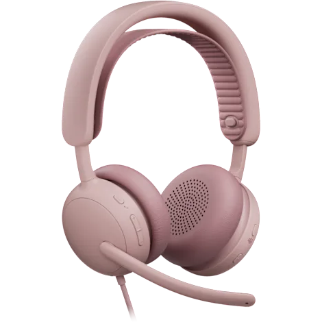 Headset Logitech Zone Wired 2 For Business Rose (981-001616) - photo 2