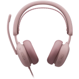 Headset Logitech Zone Wired 2 For Business Rose (981-001616)