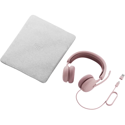 Headset Logitech Zone Wired 2 For Business Rose (981-001616) - photo 5