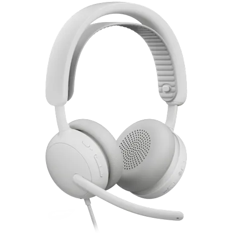 Headset Logitech Zone Wired 2 For Business White (981-001617) - photo 2