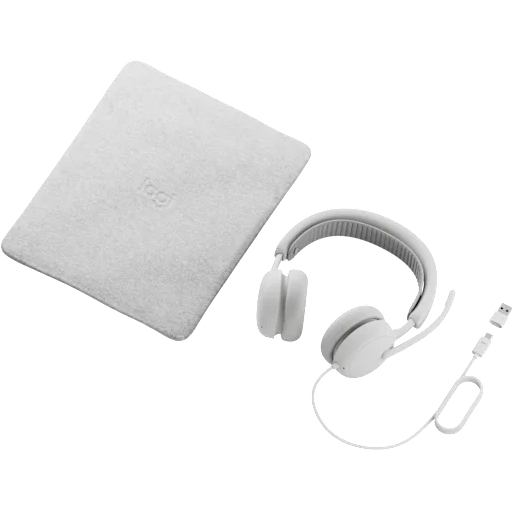 Headset Logitech Zone Wired 2 For Business White (981-001617) - photo 5