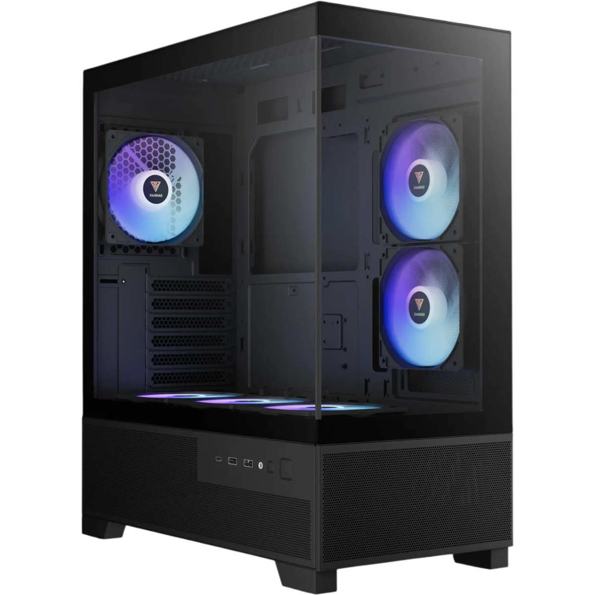 Boîtier GAMDIAS AURA GC12 ARGB - 16332-622GB-30000-G