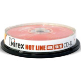 Disks CD-R Mirex 700Mb 48x HotLine Cake Box (10pcs) (201595)