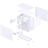 Case Jonsbo D32 Pro Mesh White (D32 PRO MESH White)