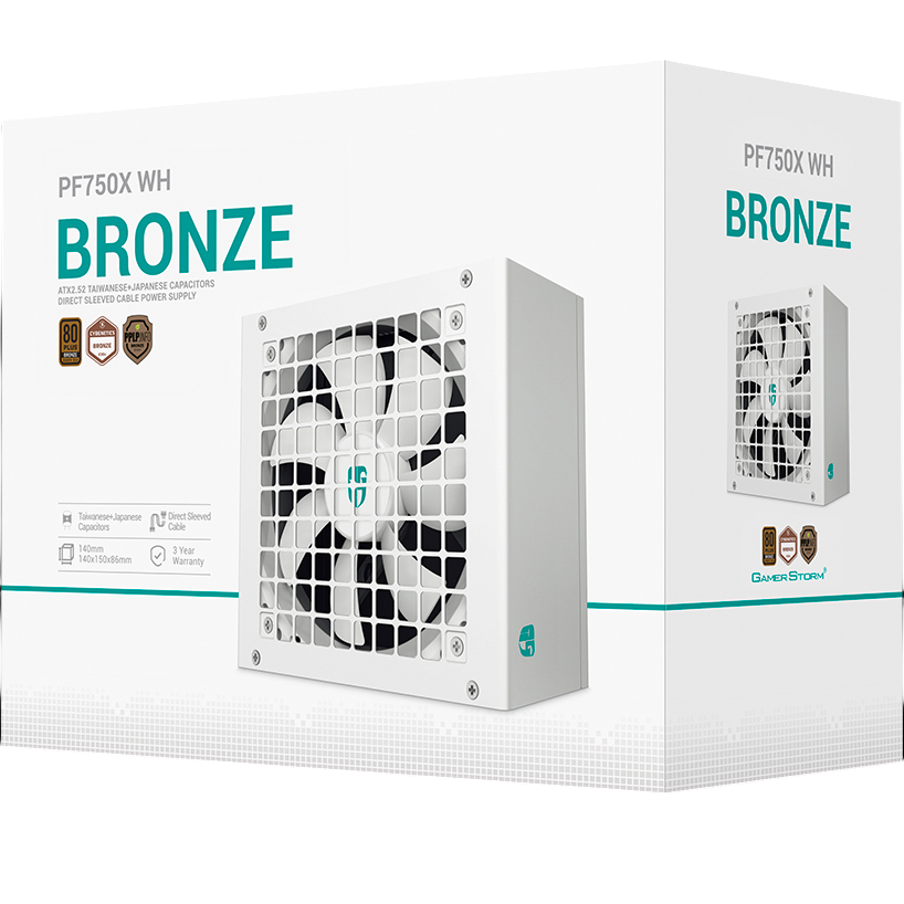 Power Supply 750W DeepCool PF750X WH - photo 9