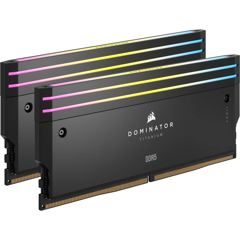 Mémoire vive 32GB DDR5 6400MHz Corsair Dominator Titanium RGB (CMP32GX5M2B6400C32) (2x16GB KIT) - photo 3