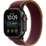 Smartwatches Apple Watch Ultra 4 49mm 5G Black Titanium Case with Burgundy Trail Loop M/L (MJC44QF/A)