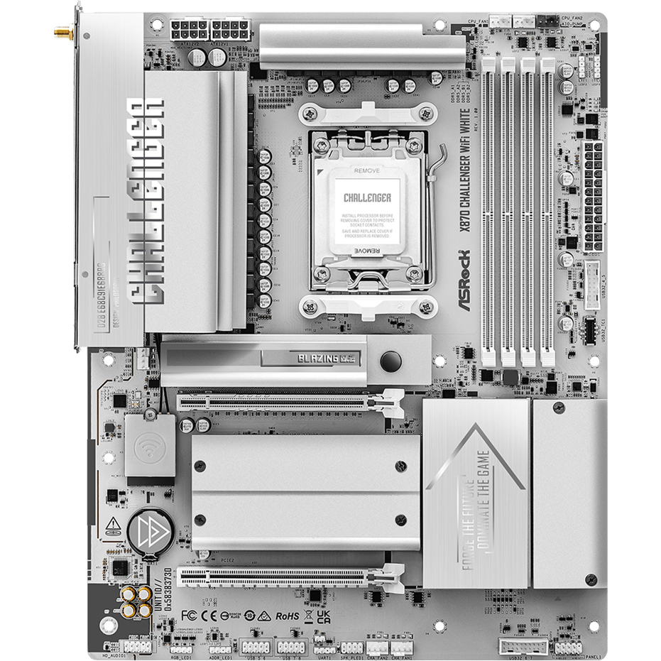 Carte mère ASRock X870 Challenger WiFi White