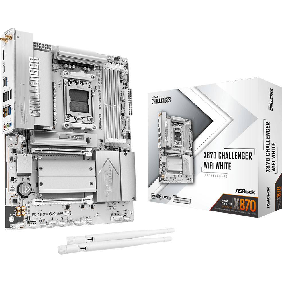 Carte mère ASRock X870 Challenger WiFi White - photo 5