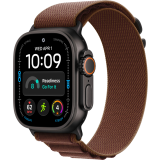 Smart Watches Apple Watch Ultra 4 49mm 5G Black Titanium Case with Burgundy Alpine Loop M (MJC14QF/A)