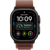 Smart Watches Apple Watch Ultra 4 49mm 5G Black Titanium Case with Burgundy Alpine Loop M (MJC14QF/A)