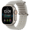 Smart Watches Apple Watch Ultra 4 49mm 5G Natural Titanium Case with Translucent Grey Ocean Band - MJAD4QF/A