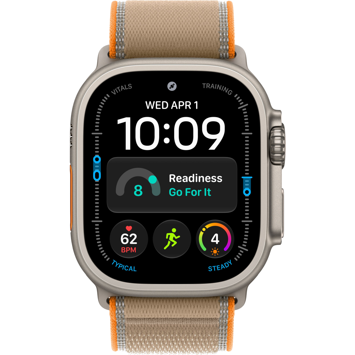 Smart Watches Apple Watch Ultra 4 49mm 5G Natural Titanium Case with Sand Trail Loop M/L (MJAQ4QF/A) - photo 2