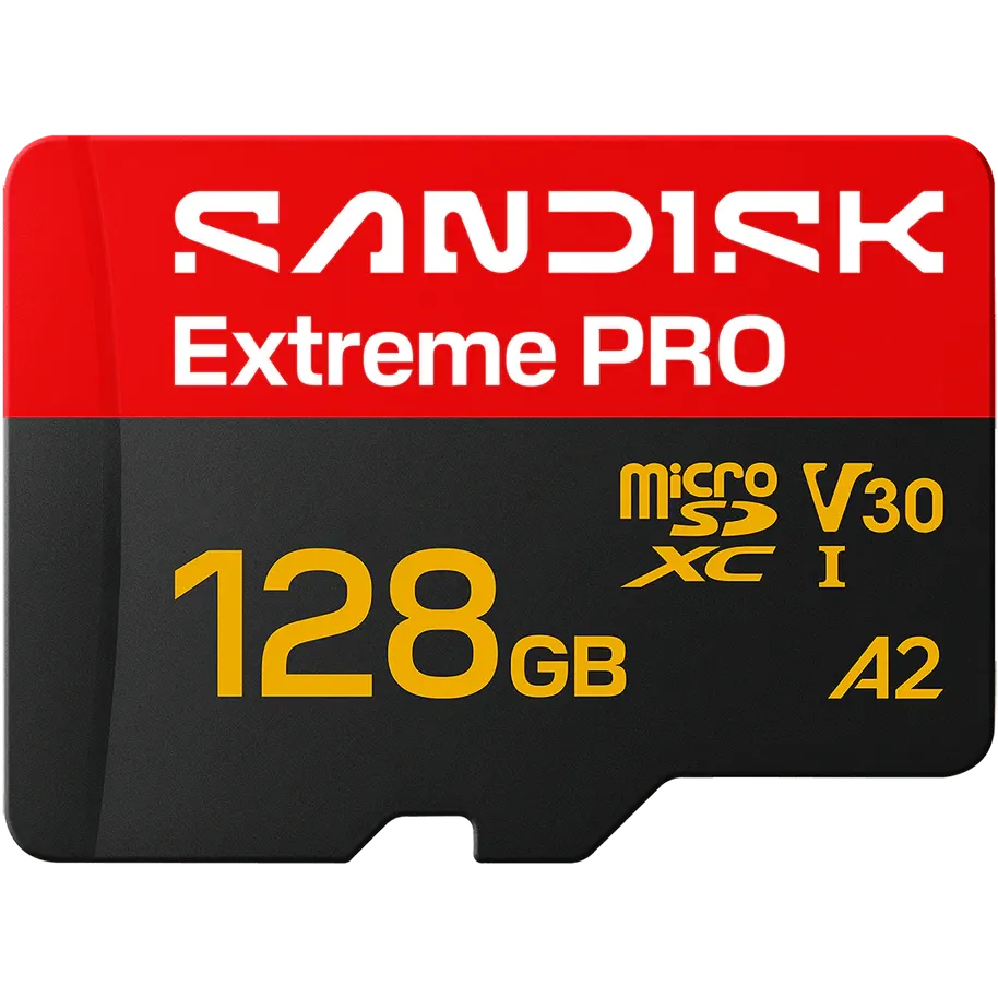 Memory Card 128GB MicroSD SanDisk Extreme Pro (SDSQXCJ-128G-GS6MA)