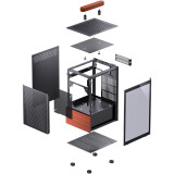 Case Jonsbo T6 Black