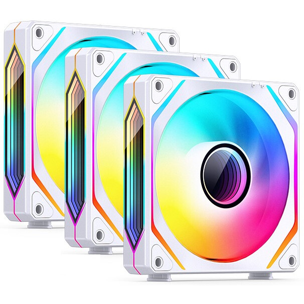 Case fan Jonsbo ZL-120W White (3 in 1) - ZL-120W(3 in 1)