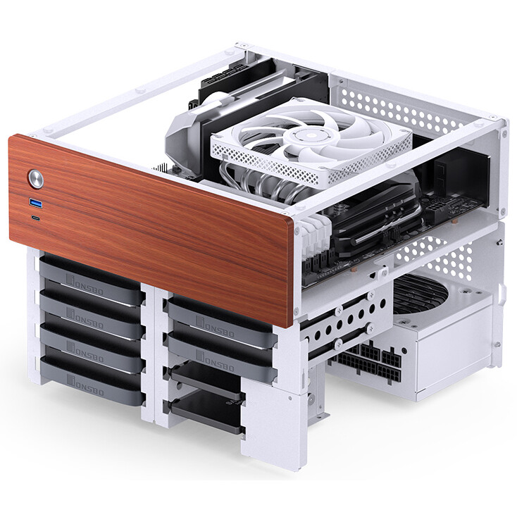 Case Jonsbo N4 White - photo 9