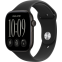 Montres intelligentes Apple Watch Series 12 46mm 5G Black Aluminium Case with Black Sport Band S/M - MJG84ZR/A