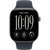 Smart Watches Apple Watch Series 12 46mm Space Gray Aluminium Case with Navy Blue Sport Band M/L (MJEJ4ZR/A)