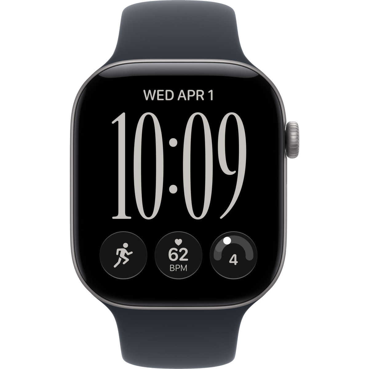 Smart Watches Apple Watch Series 12 46mm Space Gray Aluminium Case with Navy Blue Sport Band M/L (MJEJ4ZR/A) - photo 2