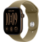 Montres connectées Apple Watch Series 12 46mm Dark Bronze Aluminium Case with Olive Sport Band S/M - MJEQ4ZR/A