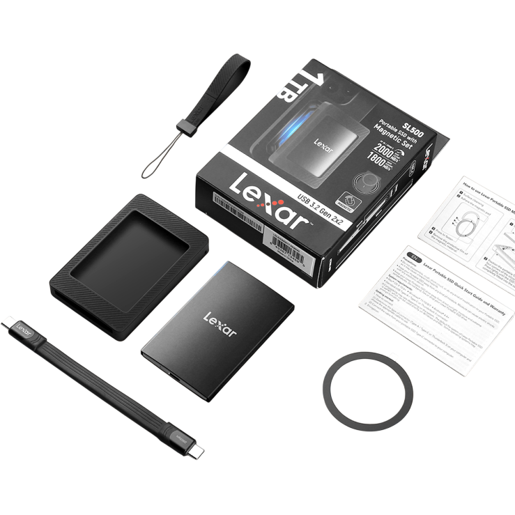 Disque dur SSD externe 1TB Lexar SL500M (LSL500M001T-RNBNG) - photo 3