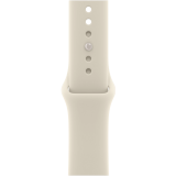 Smart Watches Apple Watch Series 12 42mm 5G Pearl White Ceramic Case with Sand Sport Band M/L (MJGX4ZR/A)