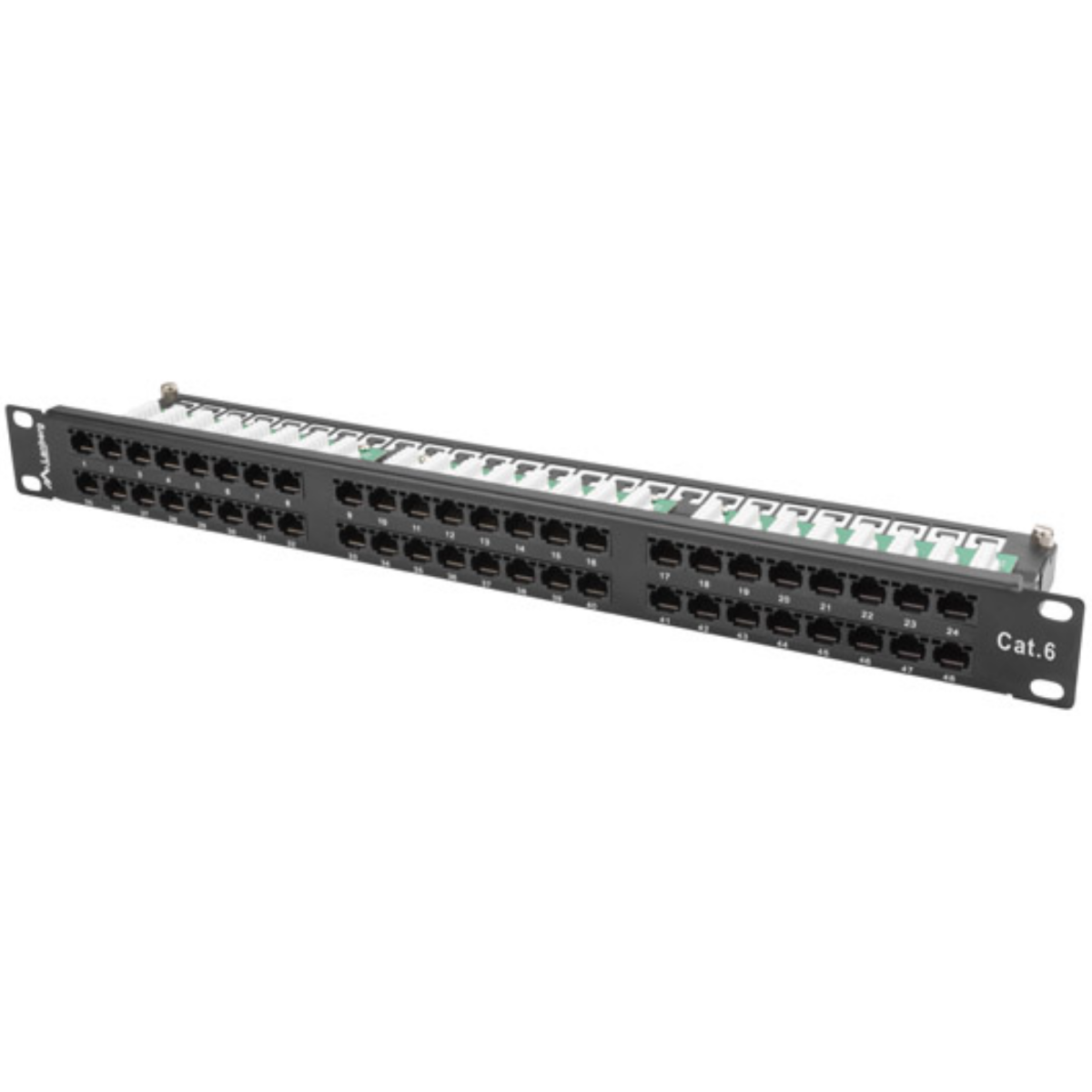 Patch-panel Lanberg PPU6-1048-B